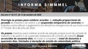 Informa SIMMMEL - Relações do Trabalho